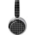 Black Grid Surface Headphones Skin